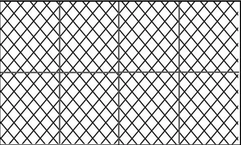 Geometric diamond pattern with thick gray grid lines Stock Illustration