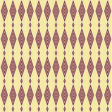 Geometric Diamond Shape Pattern Stock Illustration