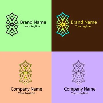 Geometric Diamond/Star Symbol Stock Illustration