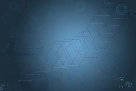Geometric Digital Abstract technology background. Futuristic concept Stock Illustration