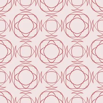 Geometric distortion circular elements Illustrazione stock