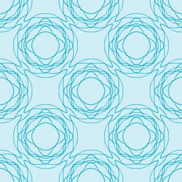 Geometric distortion circular elements. Illustrazione stock