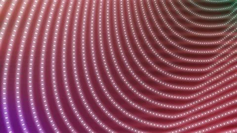 Geometric dot light background. Digital cyberspace abstract wave particles .. Illustrazione stock