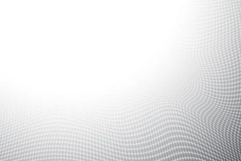 Geometric dot mesh gradient Background. vector illustration.Gray white color Illustrazione stock