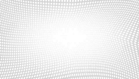 Geometric Dot Mesh Gradient Wave Halftone Back Stock Illustration