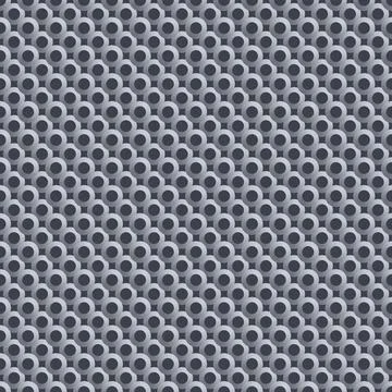 Geometric dot pattern with hexagonal grid and contrasting circles Stock Illustration