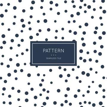 Geometric dot pattern Stock Illustration