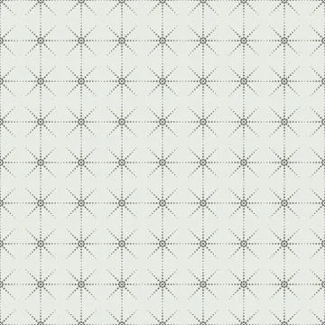 Geometric dot pattern, seamless vector background Illustrazione stock