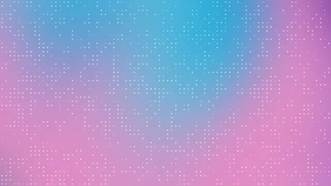Geometric Dot Pattern – Soft Blue to Pink Gradient Stock Footage 310641582