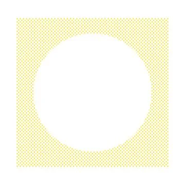 Geometric Doted Rectangle Circle Border Template 스톡 일러스트