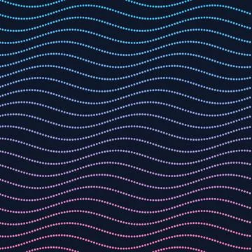 Geometric dotted lines abstract pattern background design Stock Illustration