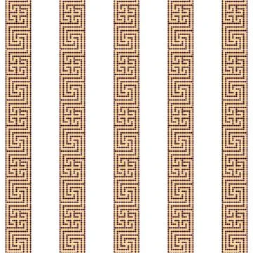 A geometric dotted pattern of squares on a clean white background Stock Illustration