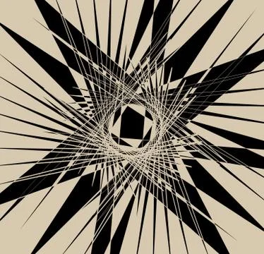 Geometric edgy random shape. Abstract textured design 스톡 일러스트