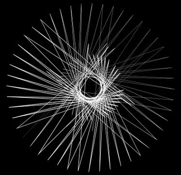 Geometric edgy random shape. Abstract textured design 스톡 일러스트