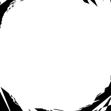 Geometric edgy shape, pattern. Rough, edgy geometric textured element 库存插图