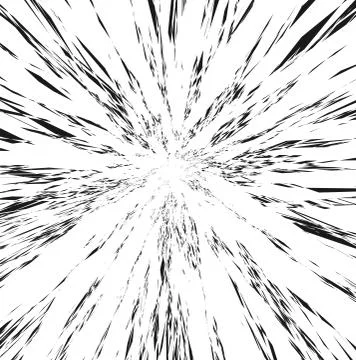 Geometric edgy shape, pattern. Rough, edgy geometric textured element Stock Illustration