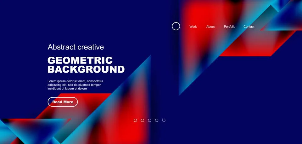 Geometric elements - squares and triangles composition background. 스톡 일러스트