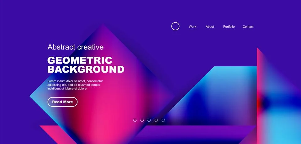 Geometric elements - squares and triangles composition background. 스톡 일러스트