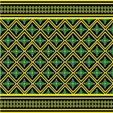 Geometric Ethnic pattern design for background or wallpaper. Stock Illustration