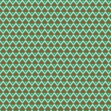 Geometric Ethnic pattern design for background or wallpaper. Stock Illustration