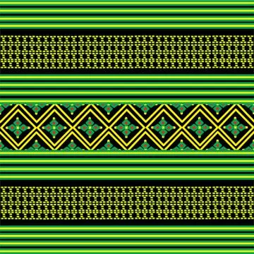Geometric Ethnic pattern design for background or wallpaper. Stock Illustration