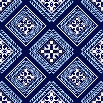 Geometric Ethnic pattern design Stock Illustration