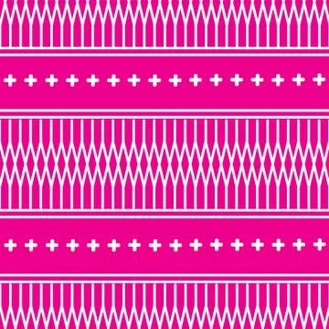 Geometric Ethnic pattern  Stock Illustration