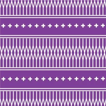 Geometric Ethnic pattern  Stock Illustration