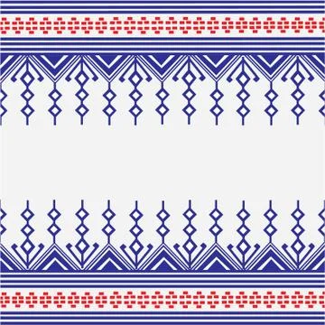 Geometric Ethnic pattern  Stock Illustration