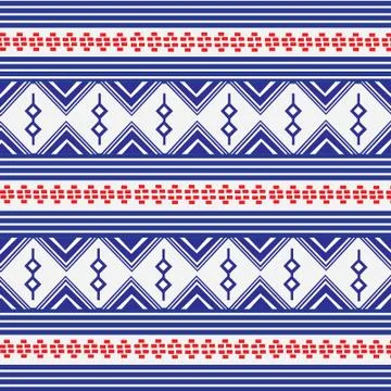 Geometric Ethnic pattern  Stock Illustration