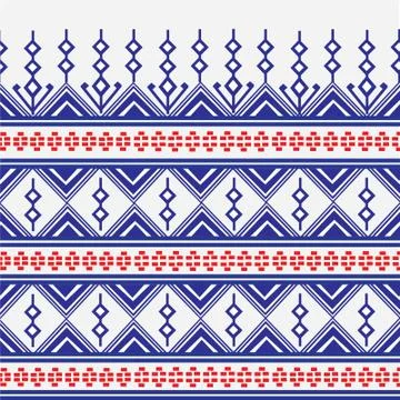 Geometric Ethnic pattern  Stock Illustration