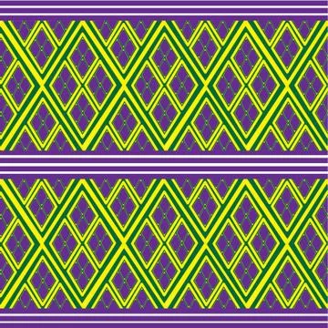 Geometric Ethnic pattern  Stock Illustration