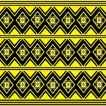 Geometric Ethnic pattern  Stock Illustration