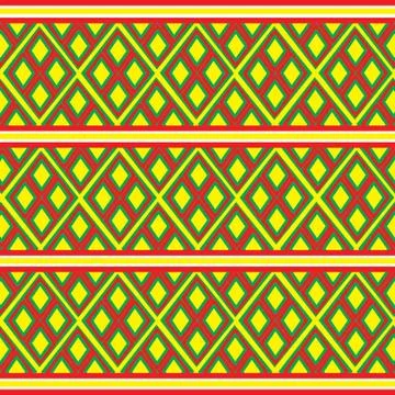 Geometric Ethnic pattern  Stock Illustration