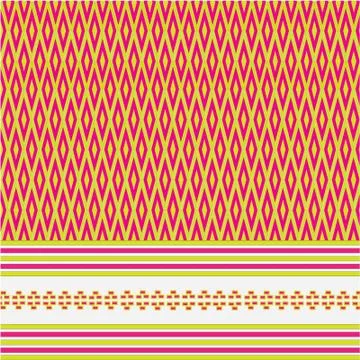 Geometric Ethnic pattern  Stock Illustration