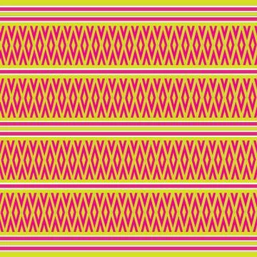 Geometric Ethnic pattern  Stock Illustration