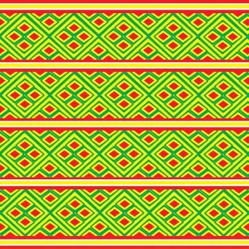 Geometric Ethnic pattern  Stock Illustration