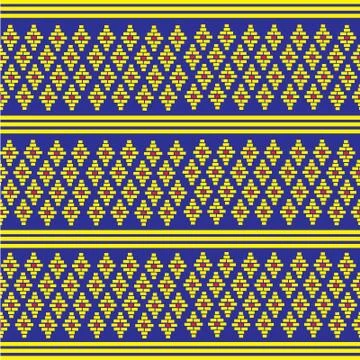 Geometric Ethnic pattern  Stock Illustration