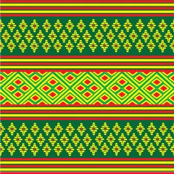 Geometric Ethnic pattern  Stock Illustration