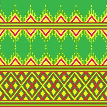 Geometric Ethnic pattern  Stock Illustration