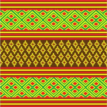 Geometric Ethnic pattern  Stock Illustration