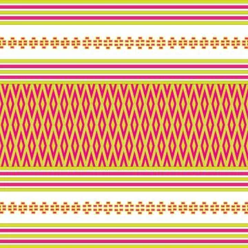 Geometric Ethnic pattern  Stock Illustration
