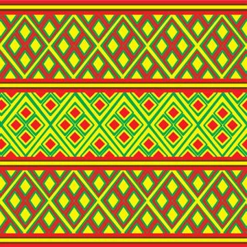 Geometric Ethnic pattern  Stock Illustration