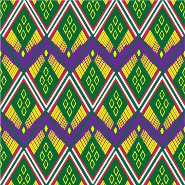 Geometric Ethnic pattern  Stock Illustration