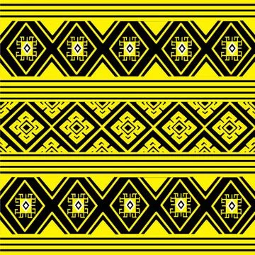 Geometric Ethnic pattern  Stock Illustration