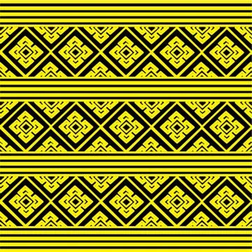 Geometric Ethnic pattern  Stock Illustration