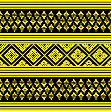 Geometric Ethnic pattern  Stock Illustration