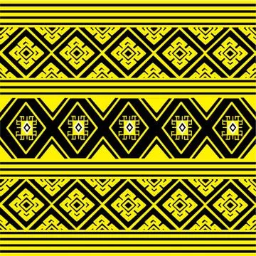 Geometric Ethnic pattern  Stock Illustration