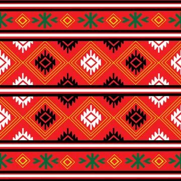 Geometric Ethnic pattern  Stock Illustration