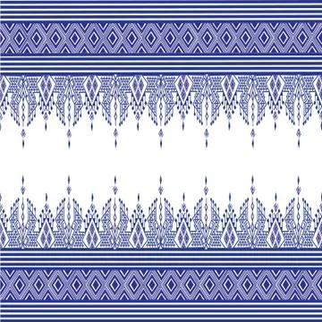 Geometric Ethnic pattern Stock Illustration